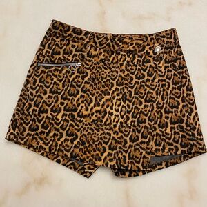 Zara Leopard Print Skort